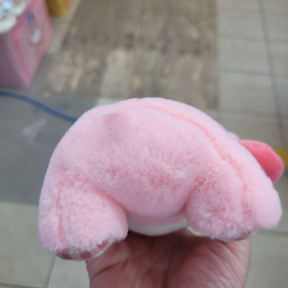 Brand New My Melody Pink Plaid Plushies Keychain - Picture 3 of 8